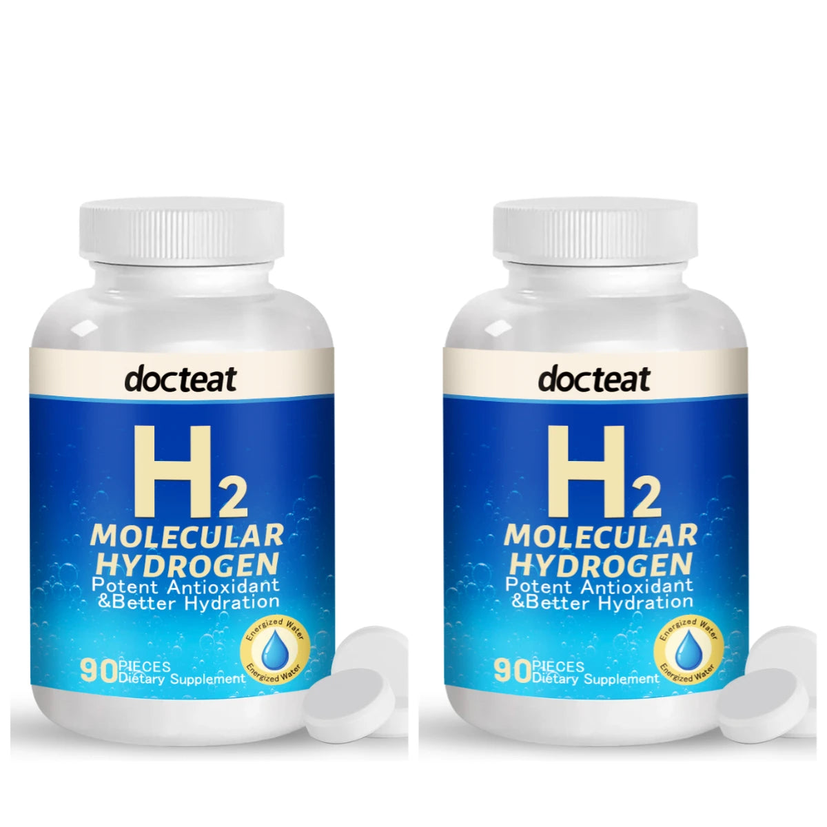 Docteat Hydrogen Water Tablets | Daily Hydration Support