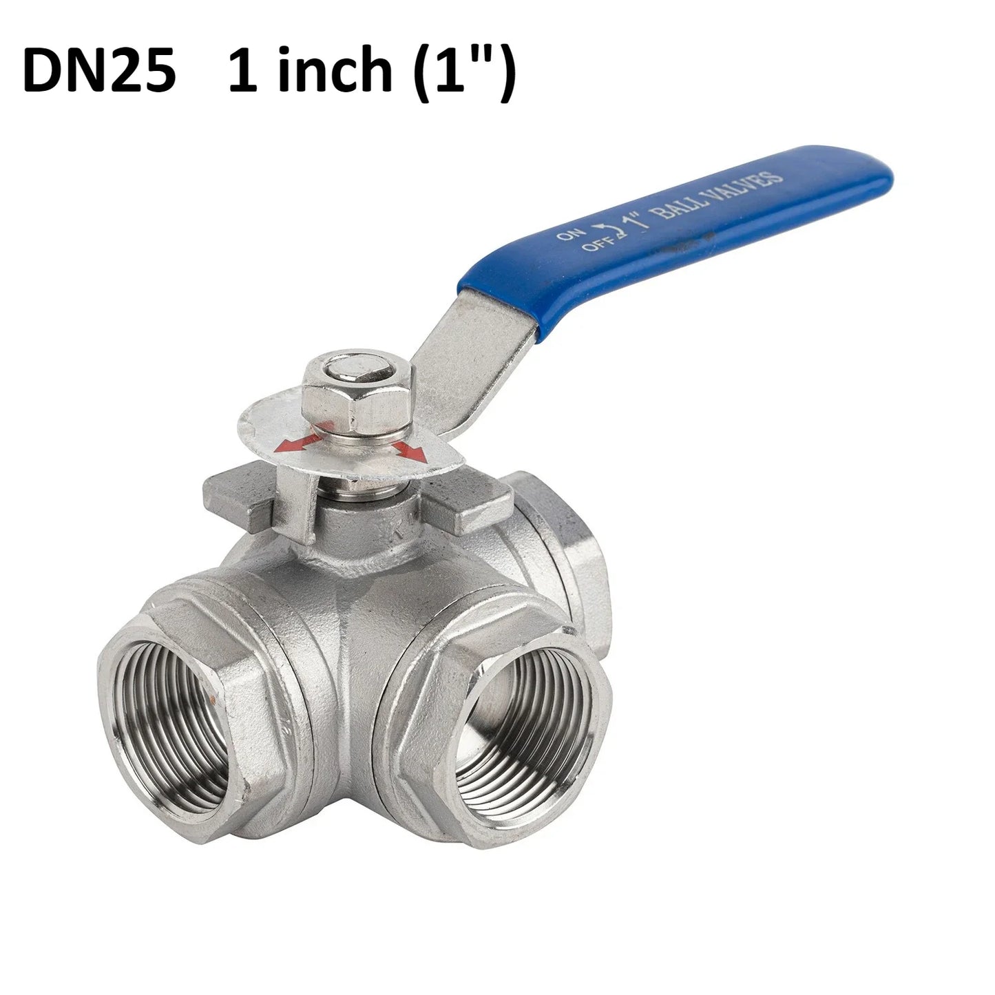 304 Stainless Steel BSP Ball Valve 1/4"–2" | Water Gas Oil