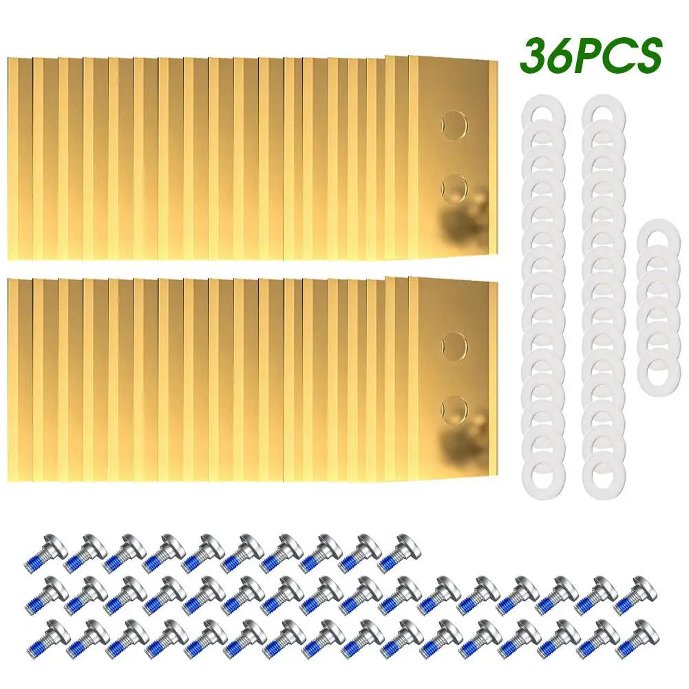 36-Pack Replacement Blades for Mammotion Luba & Yuka Mowers