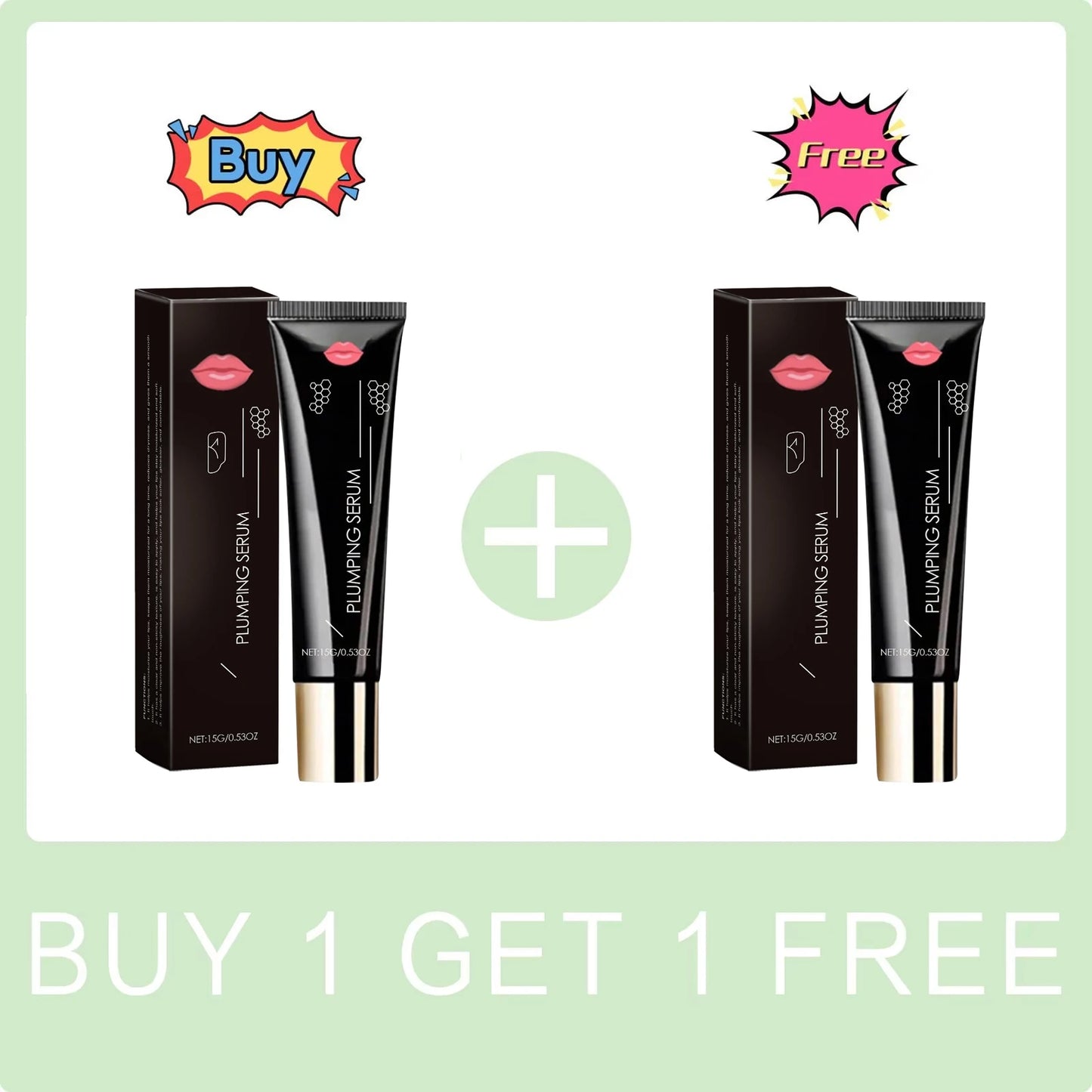 15g Plumping Lip Serum Volumising Increase Lip Elasticity Gloss Reduce Fine Lines Moisturizing Nourishing Sexy Lip Care Product Peaceful Pleasures Health and Wellness Buy 1 Get 1 Free