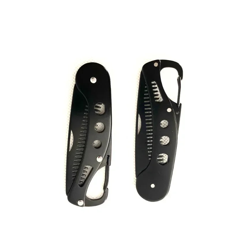 1pc Stainless Steel Folding Comb Men Beard Styling Combs Anti Static Portable Mustache Comb Multifunctional Hairdressing Tools Peaceful Pleasures Health and Wellness