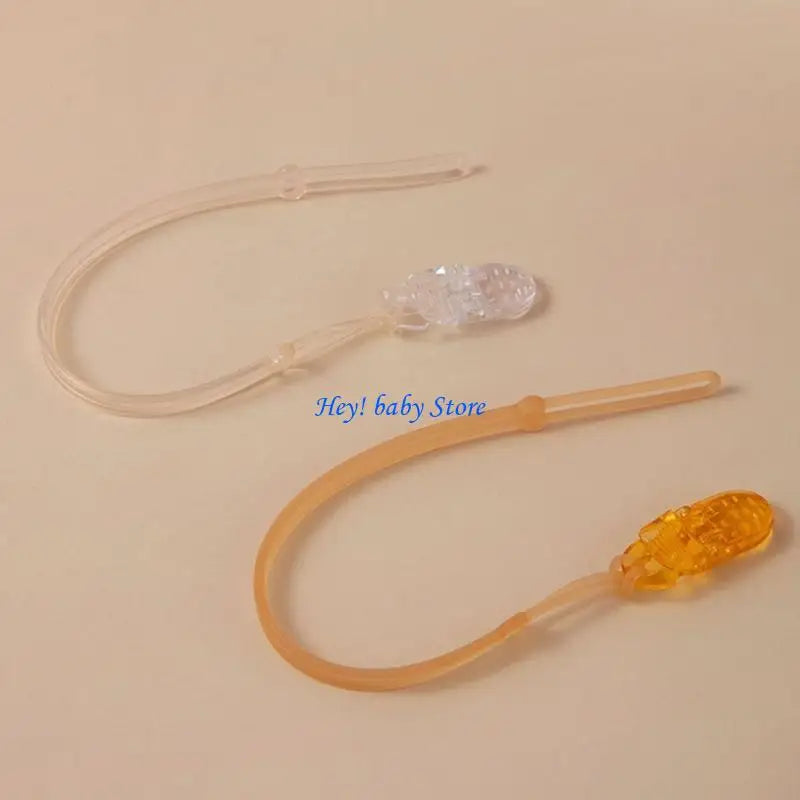 Silicone Pacifier Clip & Soother Chain for Baby Boys & Girls