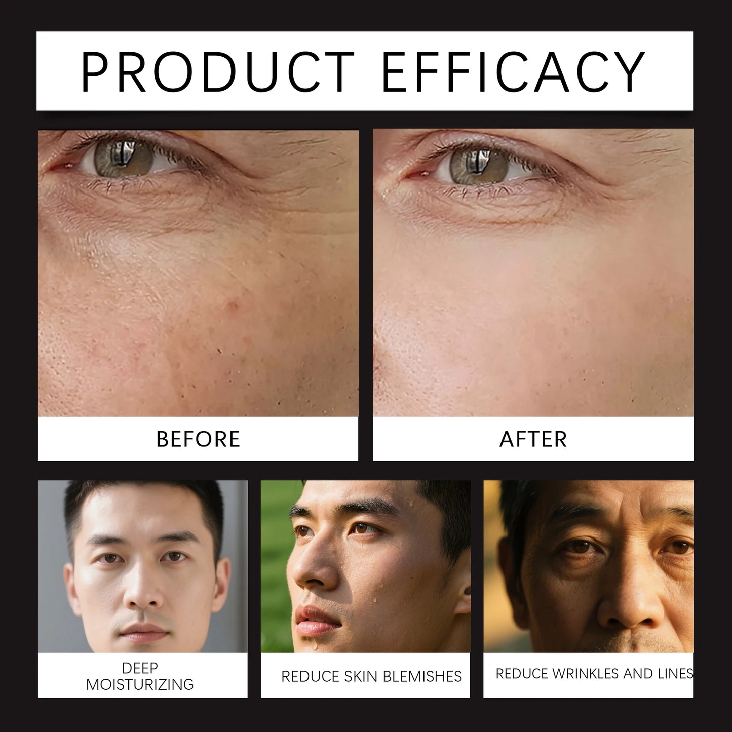 Men's Firming Face Cream – Anti-Aging, Hydrating & Brightening