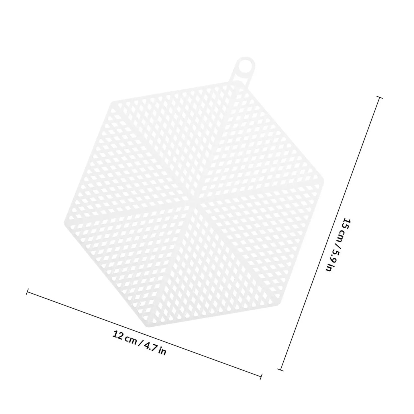 10Pcs White Plastic Mesh Sheets Embroidery Mesh Grid DIY Cross Stitch Yarn Crafting Sewing Handmade Craft Canvas Peaceful Pleasures Health and Wellness