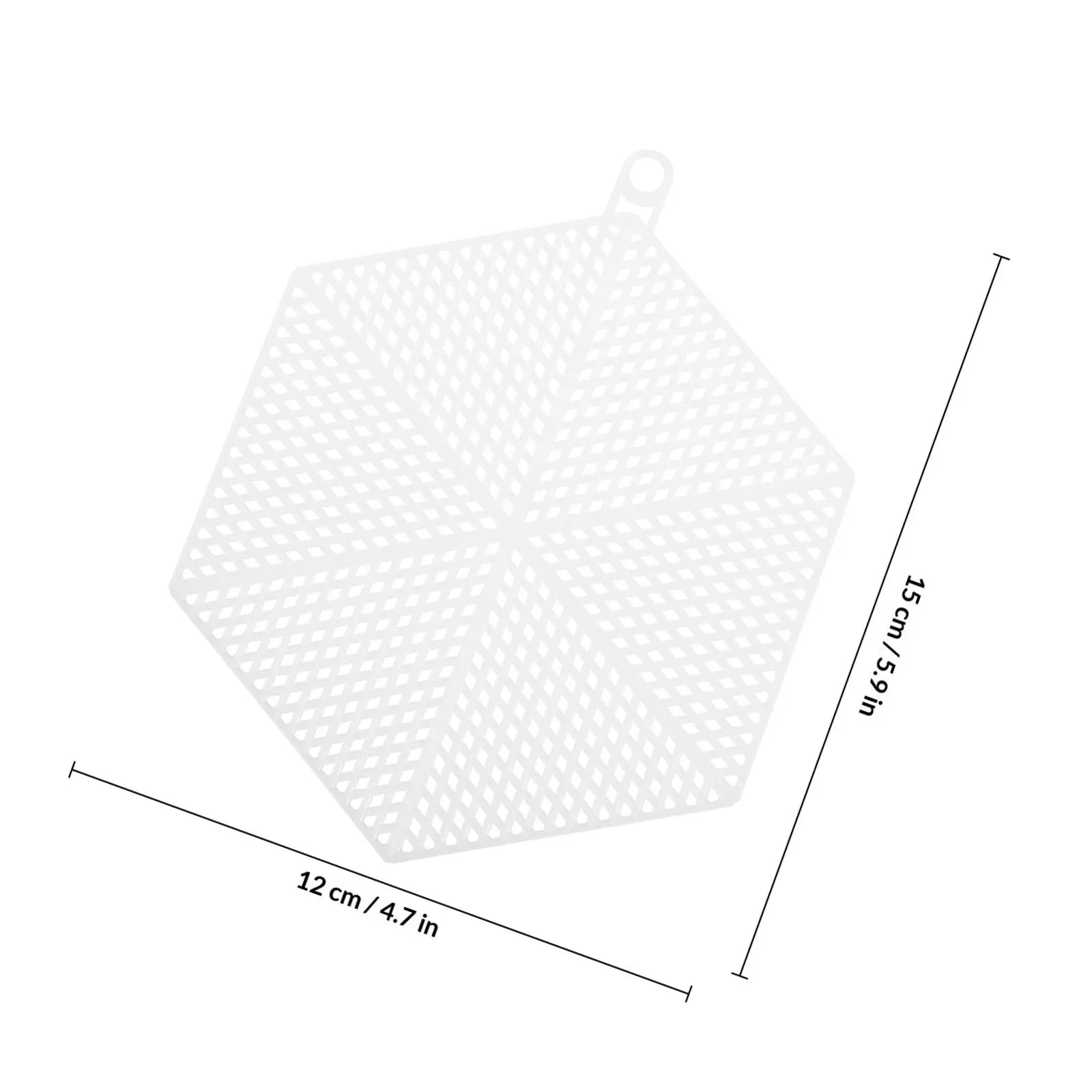 10Pcs White Plastic Mesh Sheets Embroidery Mesh Grid DIY Cross Stitch Yarn Crafting Sewing Handmade Craft Canvas Peaceful Pleasures Health and Wellness