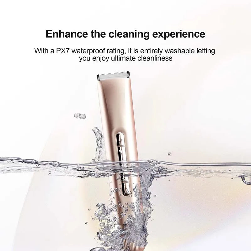Ladies Shaving Machine, Portable Electric Shavers, Body Epilator Razor for Women; Fast Hair Removal, Skin-Friendly Blades Peaceful Pleasures Health and Wellness