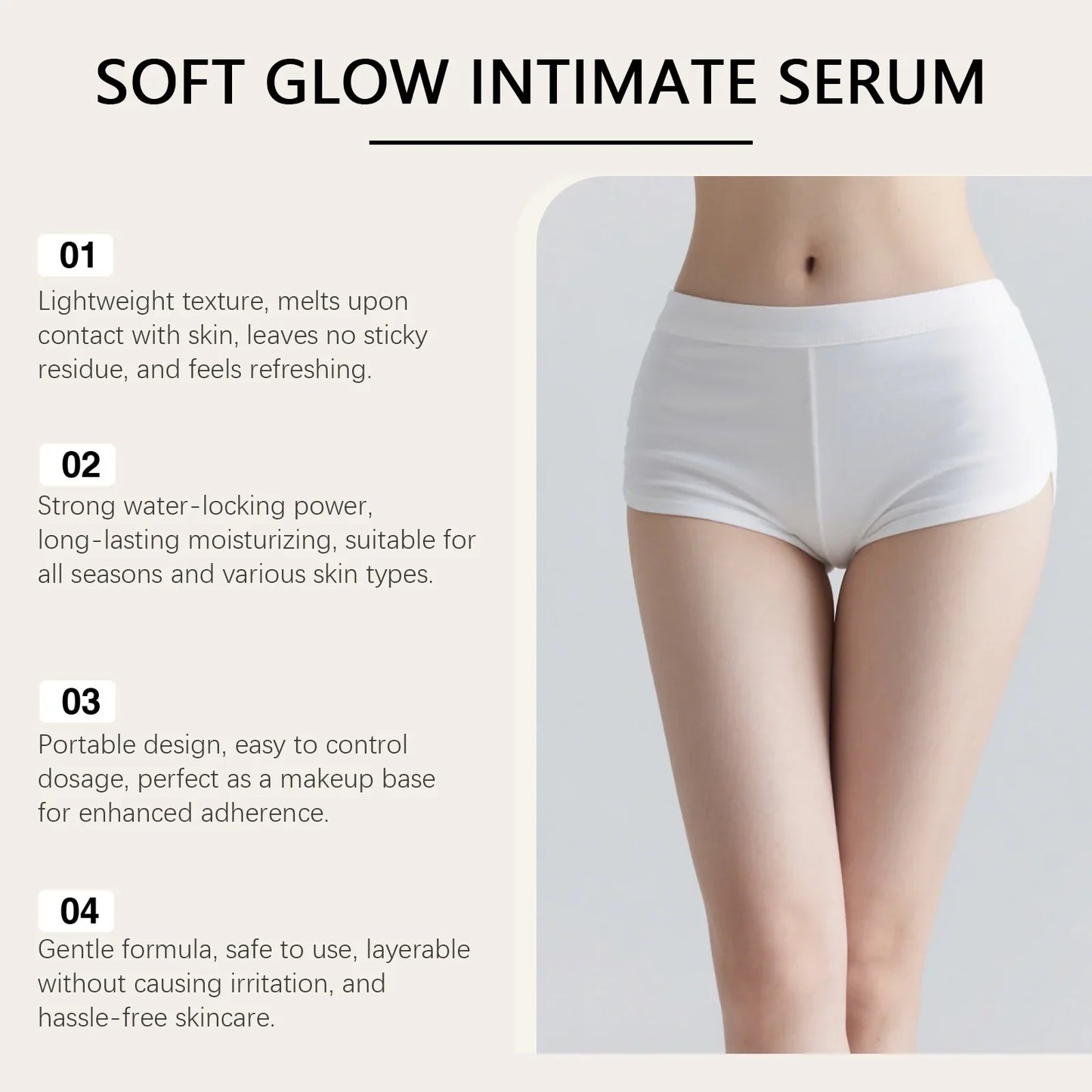 Hydrating Brightening Face & Body Serum – Lightweight Essence