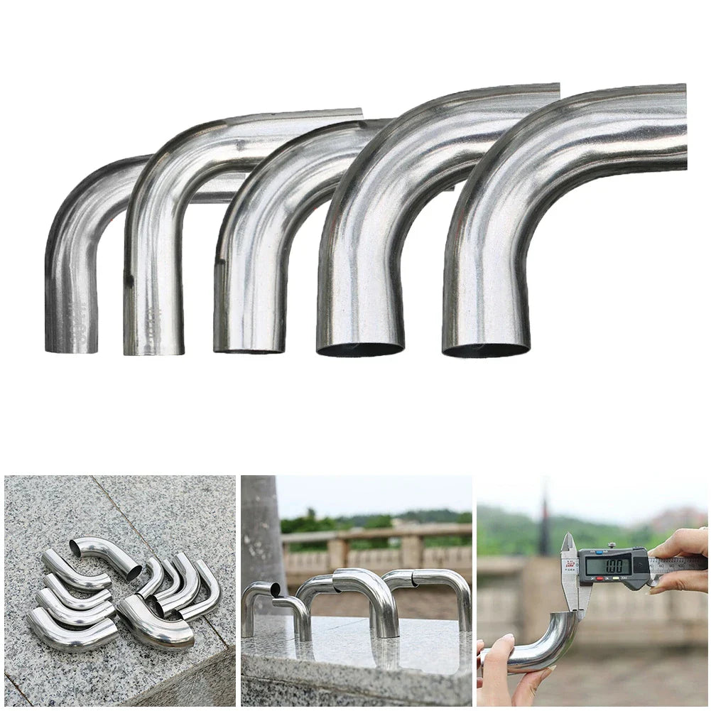 90° Stainless Steel Mandrel Bend Elbow Pipe – 19 to 51mm