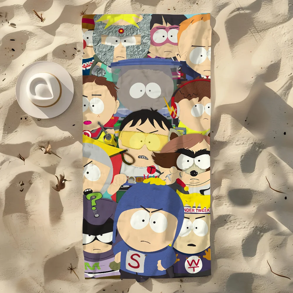 Quick-Dry Cartoon Beach Towel | Pool, Gym, Travel & Camping