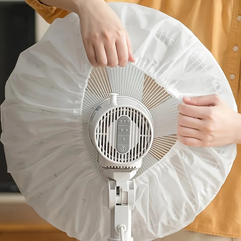Round Electric Fan Dust Cover – Waterproof, Fits Up to 45cm