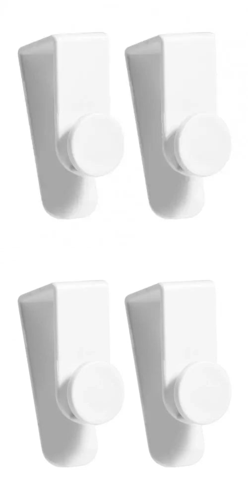 2/4Pcs Simple No Drilling Multifunctional Clothes Hanger Over The Door Cabinet Door Hook for Indoor Cabinet Door Hook door hook Peaceful Pleasures Health and Wellness 4pcs