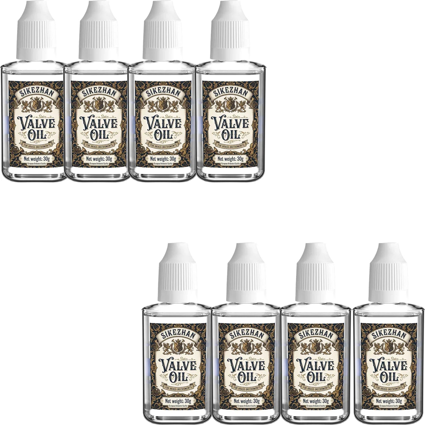 Brass Valve Oil for Trumpet Trombone Tuba – 30ml Lubricant