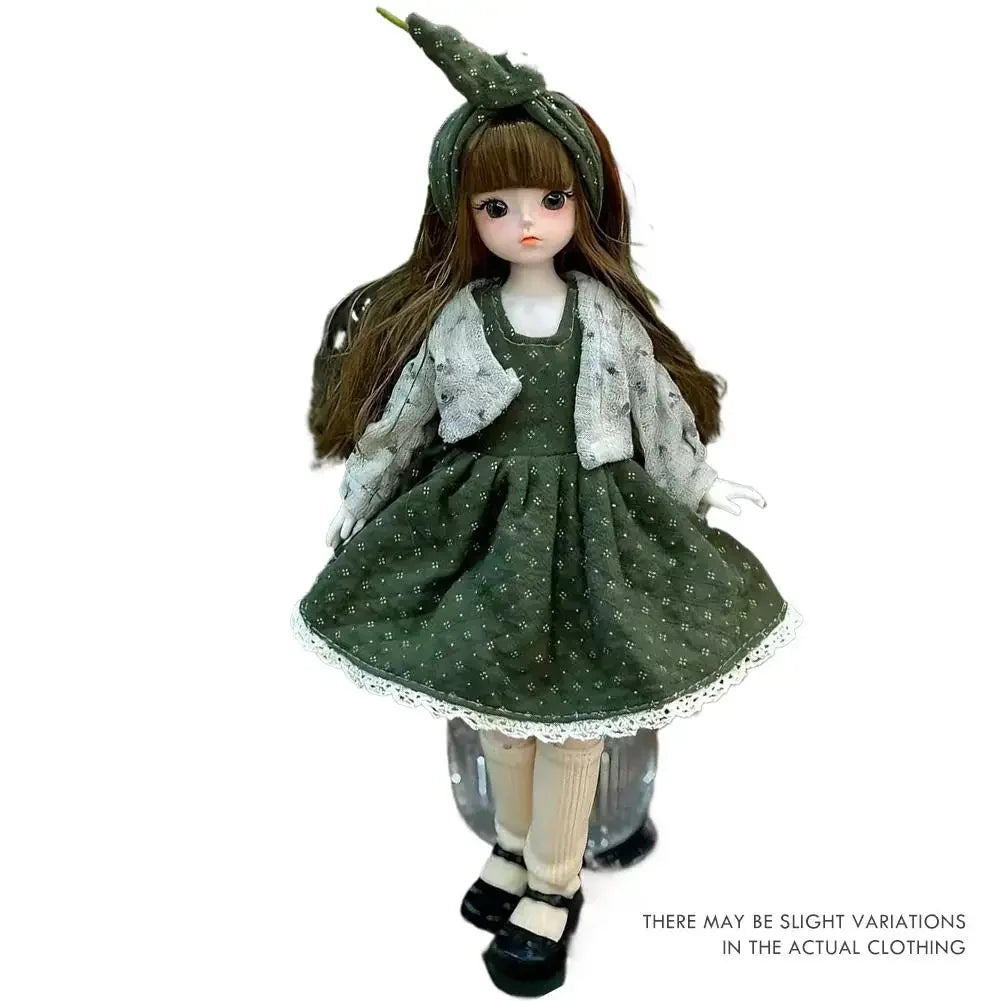 30cm 1/6 BJD Doll Clothes Changing Princess Skirt Set BJD Baby Dress Change Set Lady Princess Doll Accessories (without Doll) Peaceful Pleasures Health and Wellness 07