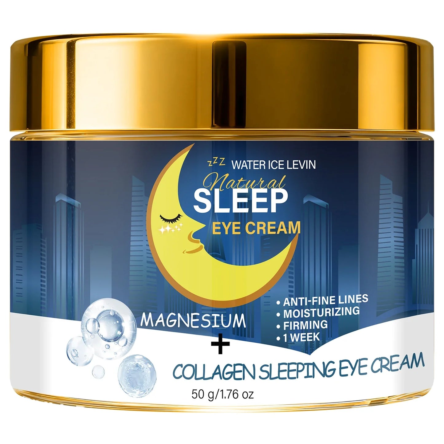 Collagen Sleeping Eye Cream – Bee Venom & Magnesium Anti-Aging