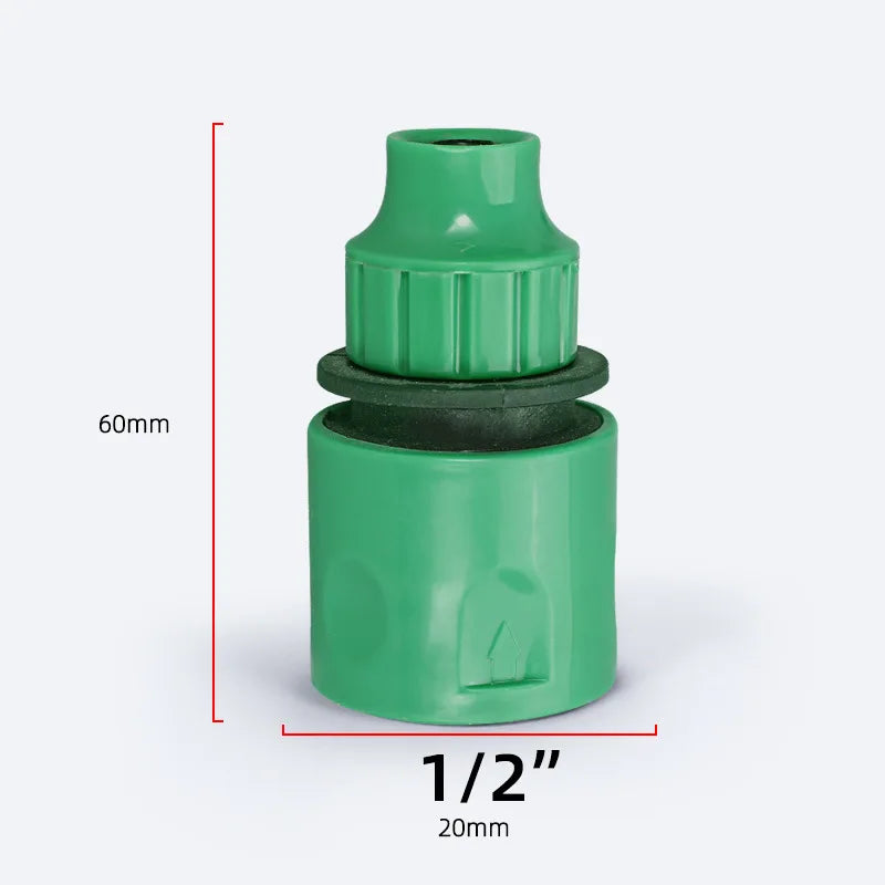 10-Pack 3/4" Garden Hose Quick Connect Adapter Fittings