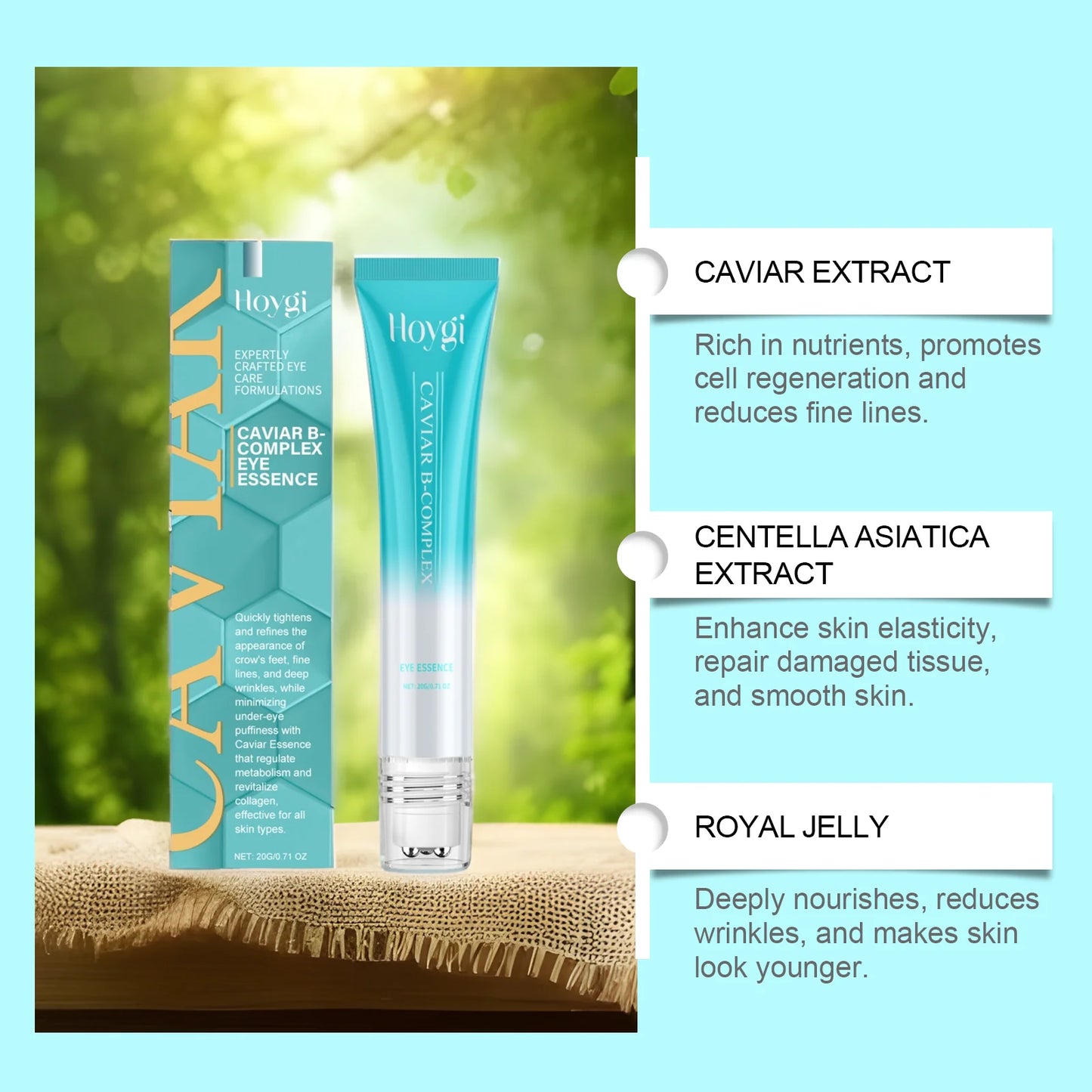 Caviar Eye Serum – Dark Circles, Puffiness & Fine Lines