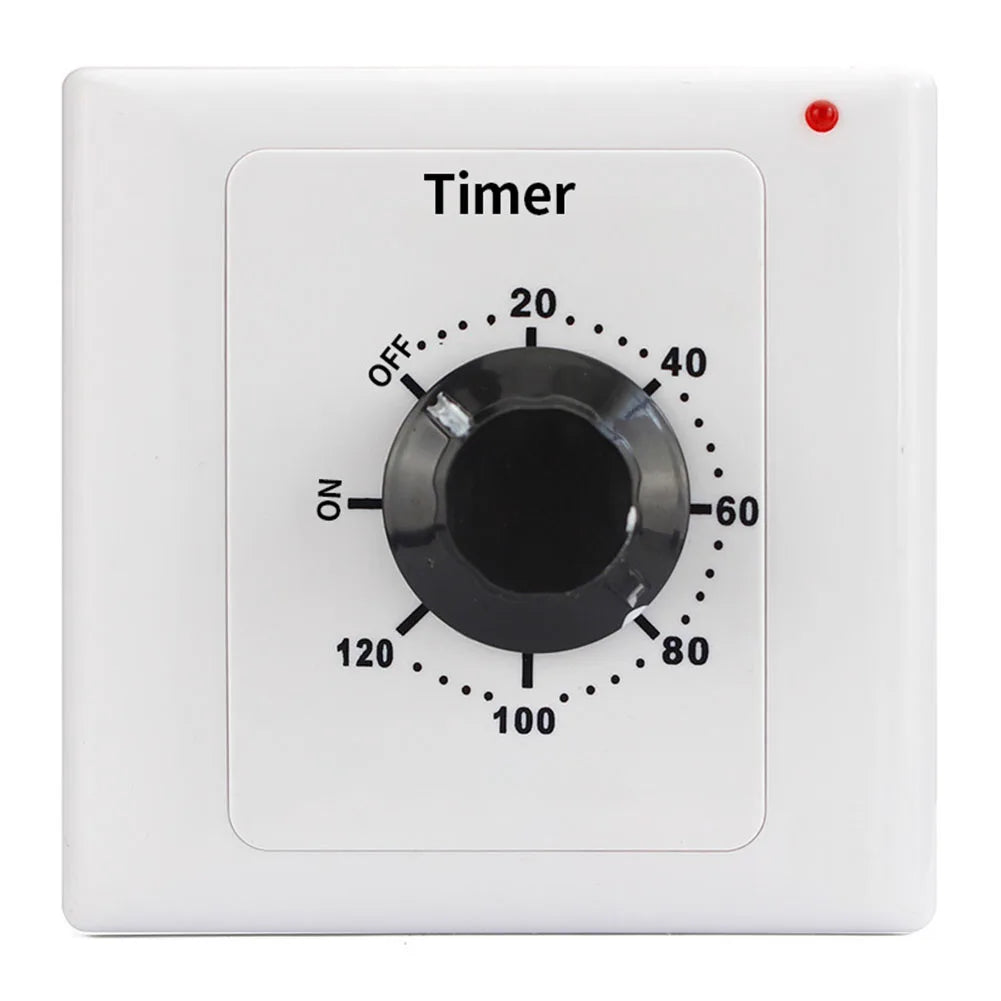 Digital Countdown Timer Switch Socket AC250V 15A – 1 to 120 Min