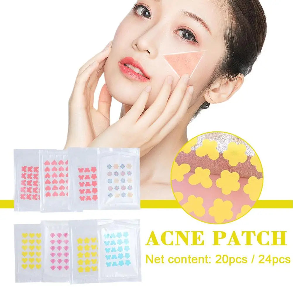 Invisible Acne Pimple Patches – Blemish Dots 20/24 Pack