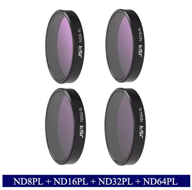 JSR Optical Glass Filters for DJI Osmo Nano – UV CPL ND Star