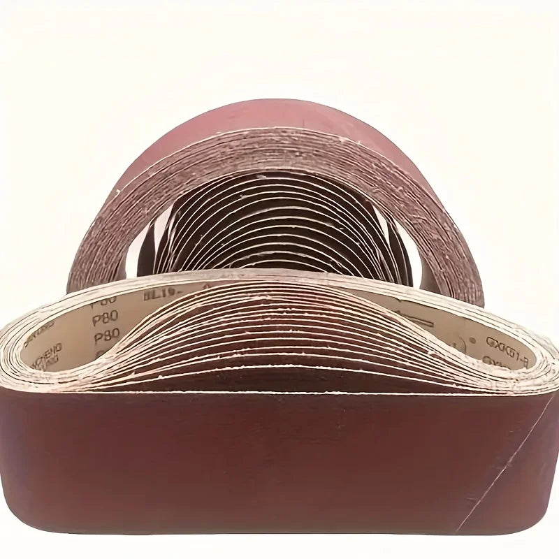 10 457 75 Wood Metal Polishing Abrasive Belt Different Particle Sizes