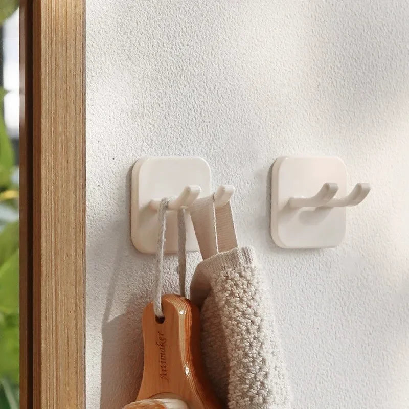 Flush-Free Wall Organizer Hooks – Plug & Cable Storage 1–5 PCS Wall Organizer Hooks Peaceful Pleasures Health and Wellness