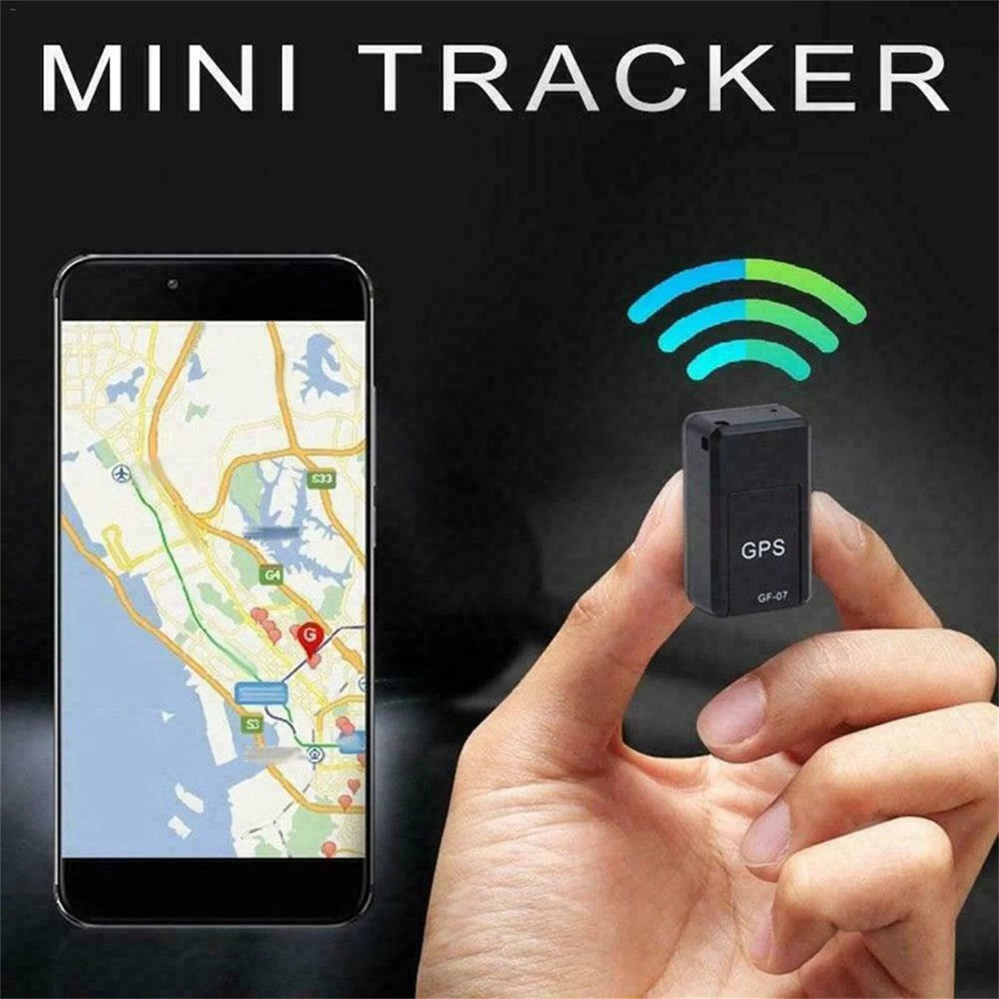 Mini Real time GPS Tracker Pocket Full Coverage Strong Magnetic Tracker for Vehicles Car Kids Elderly Peaceful Pleasures Health and Wellness