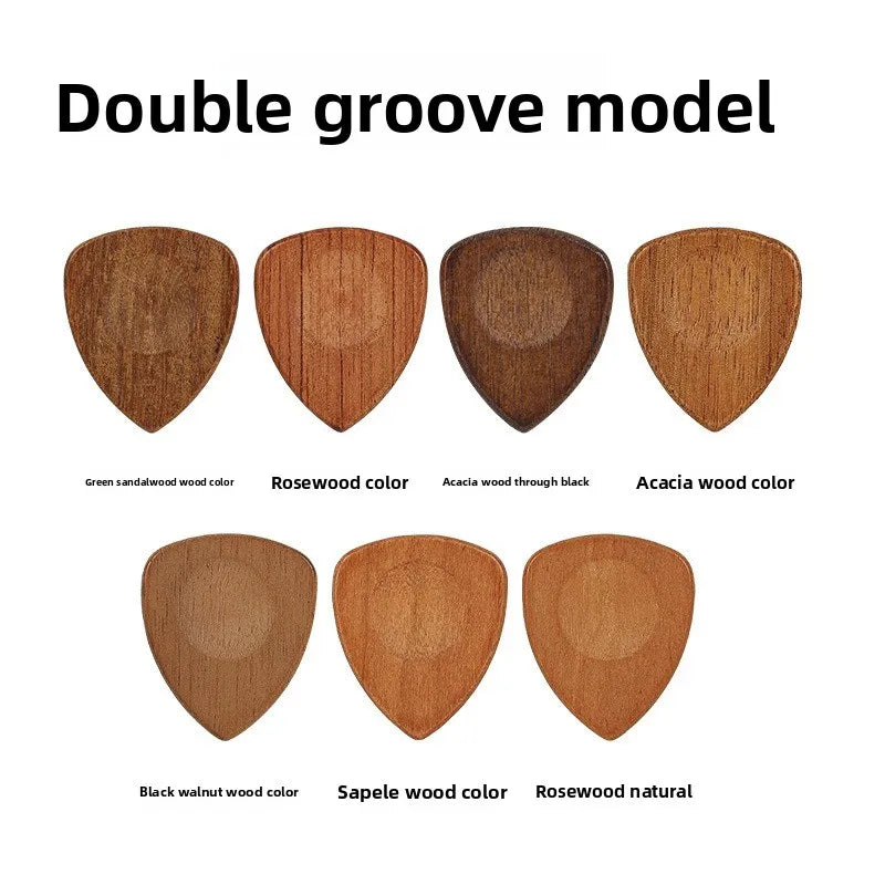 Wood Guitar Pick Electric Parts Premium Guitarpicks Enhancing Grip