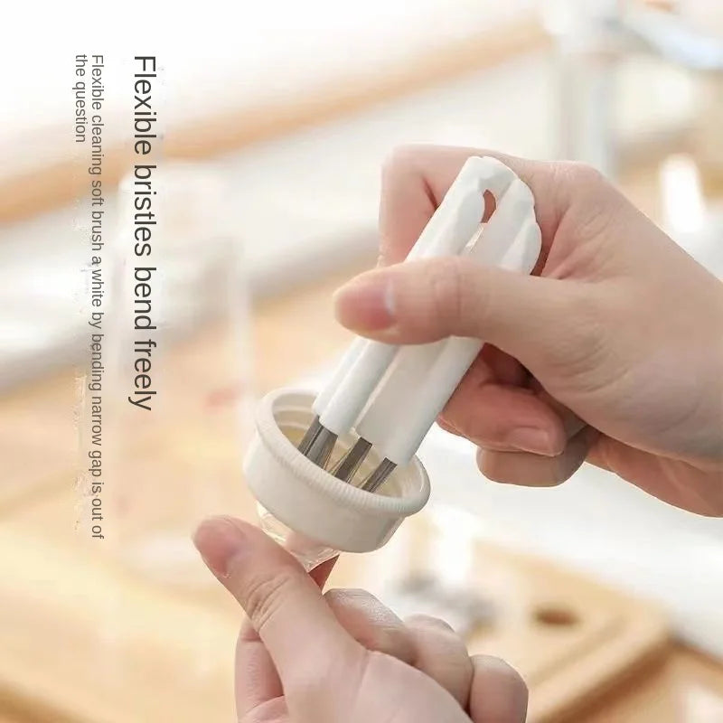 Flexible Gap Cleaning Brush for Cups, Bottles & Grooves