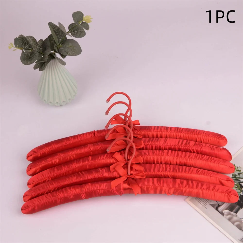 Satin Padded Clothes Hanger – Non-Slip, Silk Wrapped & Slim