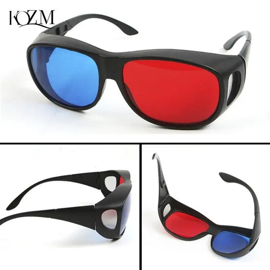 Red & Blue Anaglyph 3D Glasses for Movies, Games & Comics Anaglyph 3D Glasses Oasis Select