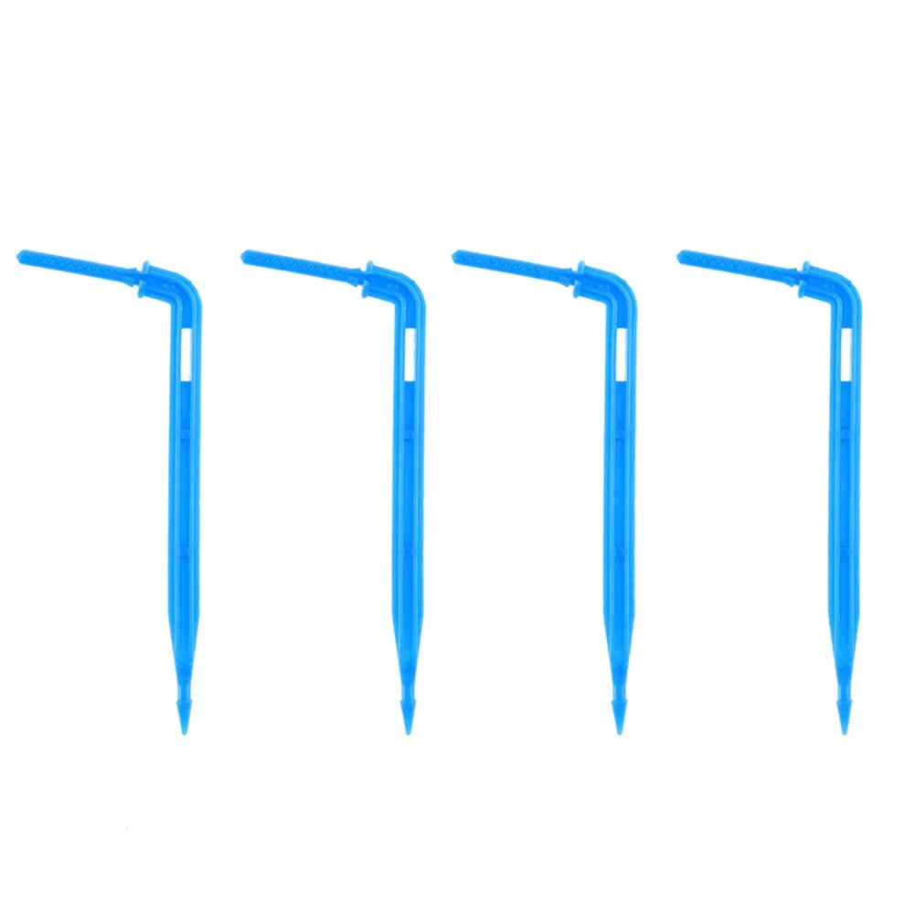 50-Pack Drip Irrigation Bend Arrow Emitters for Potted Plants & Gardens Peaceful Pleasures Health and Wellness