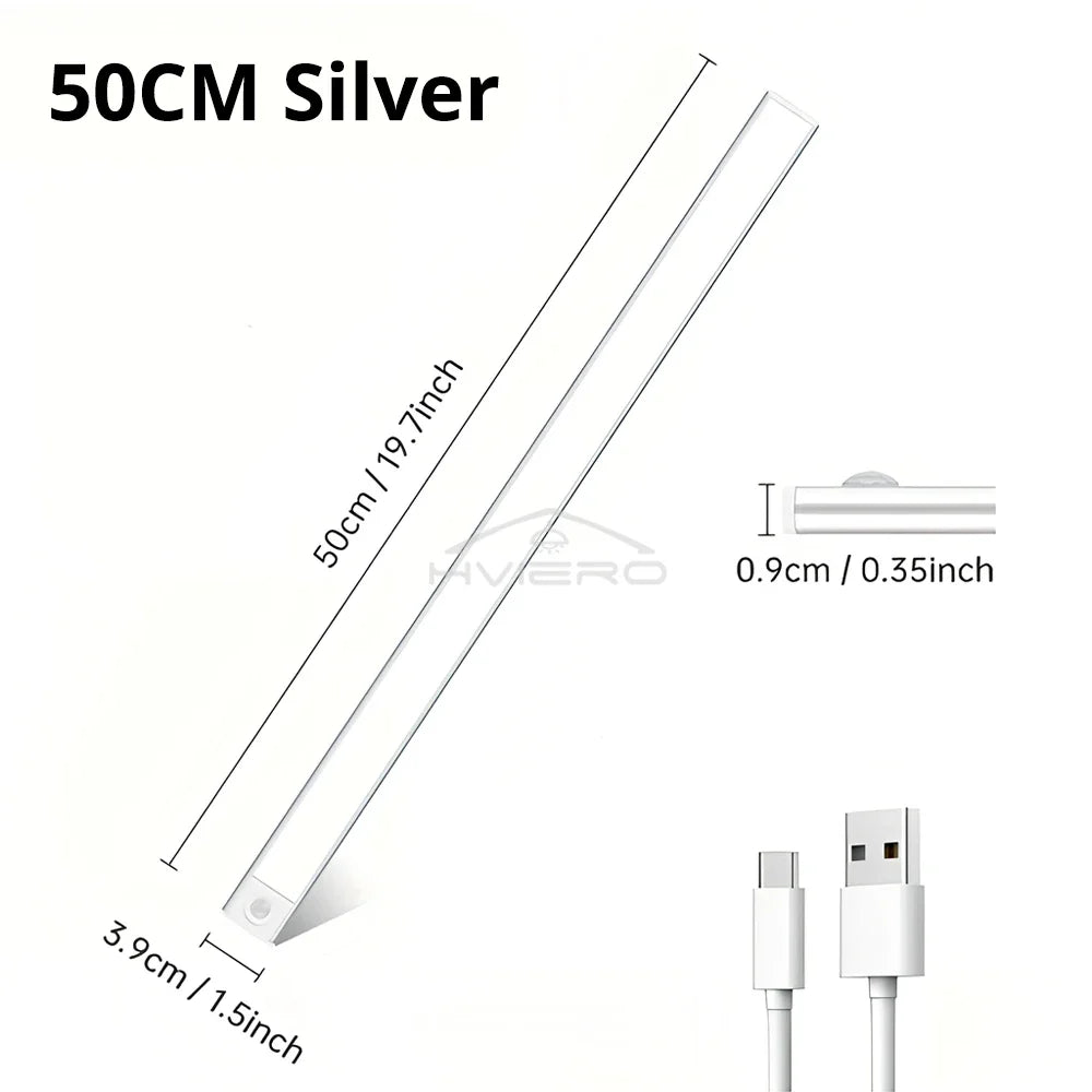 USB Rechargeable LED Motion Sensor Night Light – Cabinet & Hall