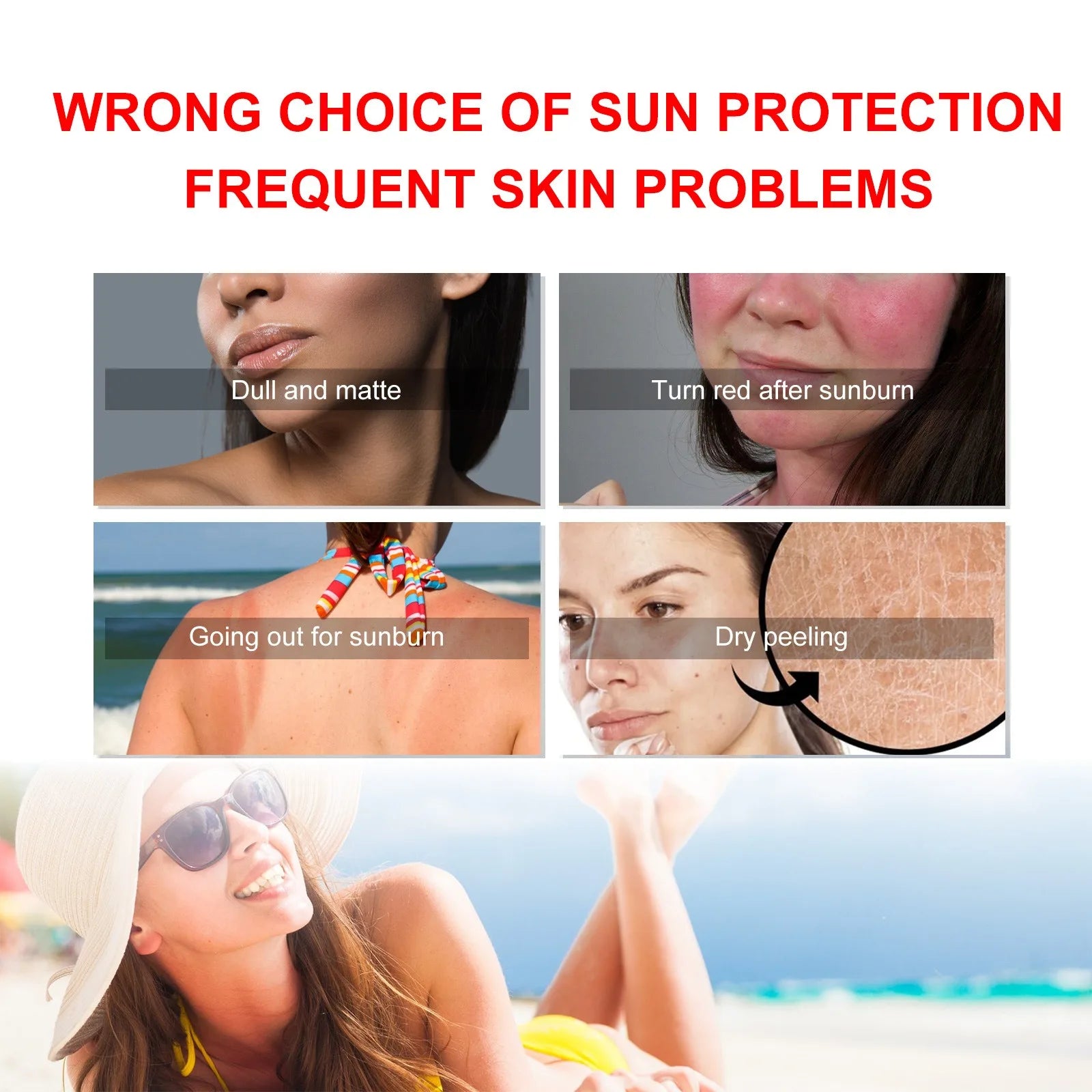 Sunscreen Stick Matte Sun Stick Refreshing Anti-UV Refreshing Oil Control Waterproof Sunscreen Moisturizing UV Protector Peaceful Pleasures Health and Wellness
