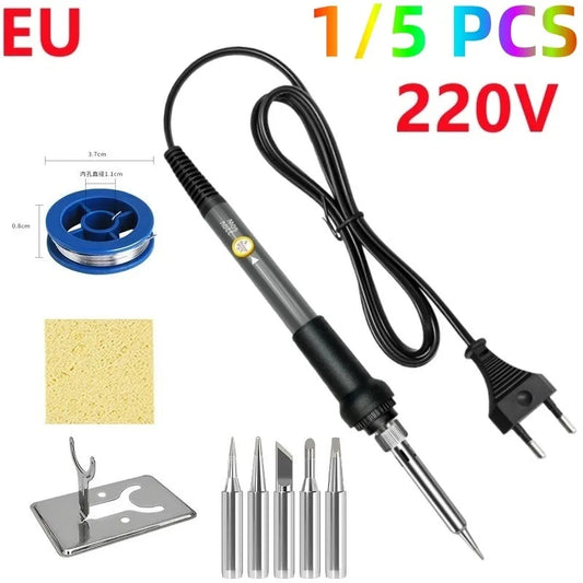 60W Adjustable Soldering Iron EU 220V | Rework Station Kit