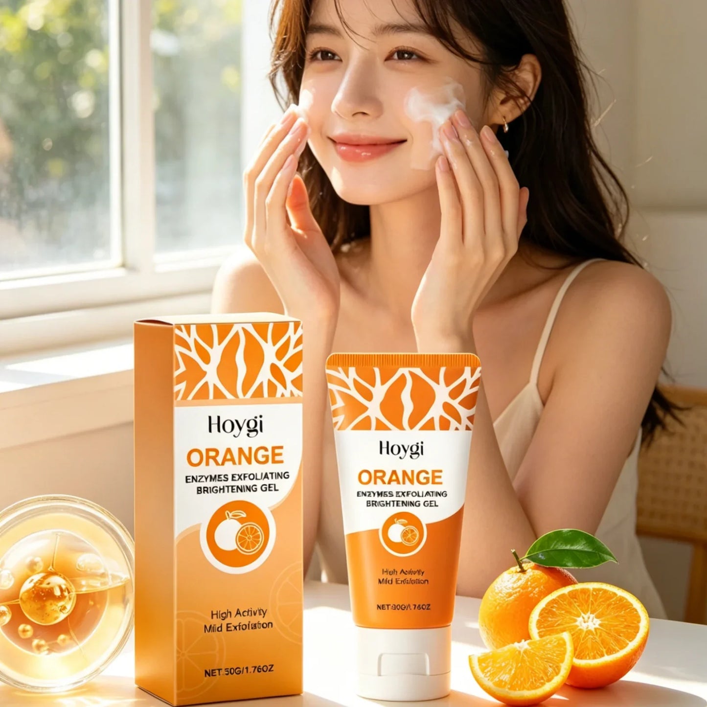 Hoygi Enzyme Exfoliating Brightening Gel – Orange Oil Control