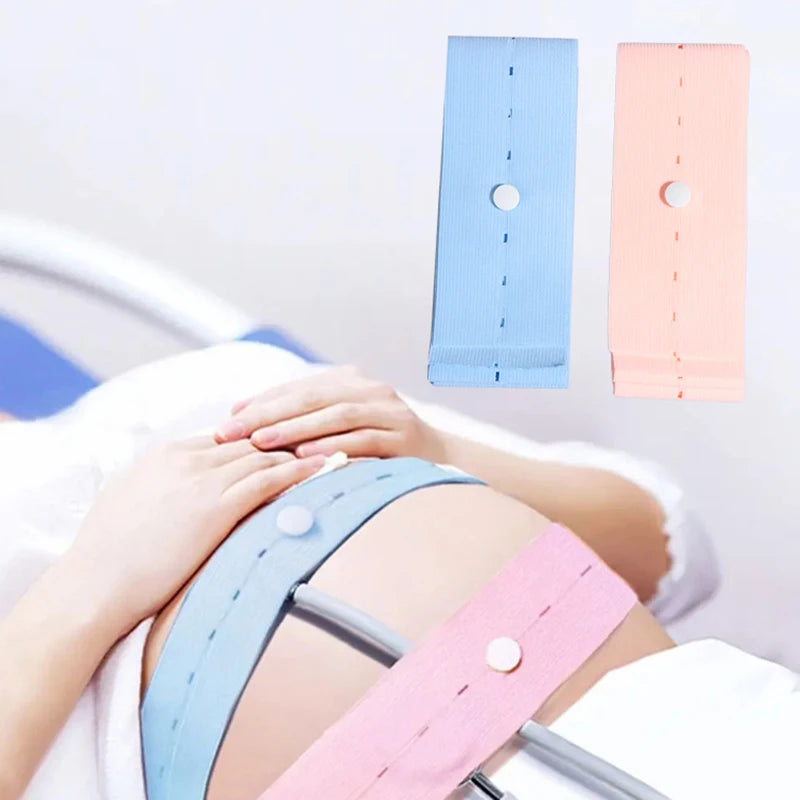 2pcs Heart Rate Monitor Maternity Belt Elastic Pregnancy Belly Band Professional Fetal Heart Monitoring Bandage For Women Peaceful Pleasures Health and Wellness