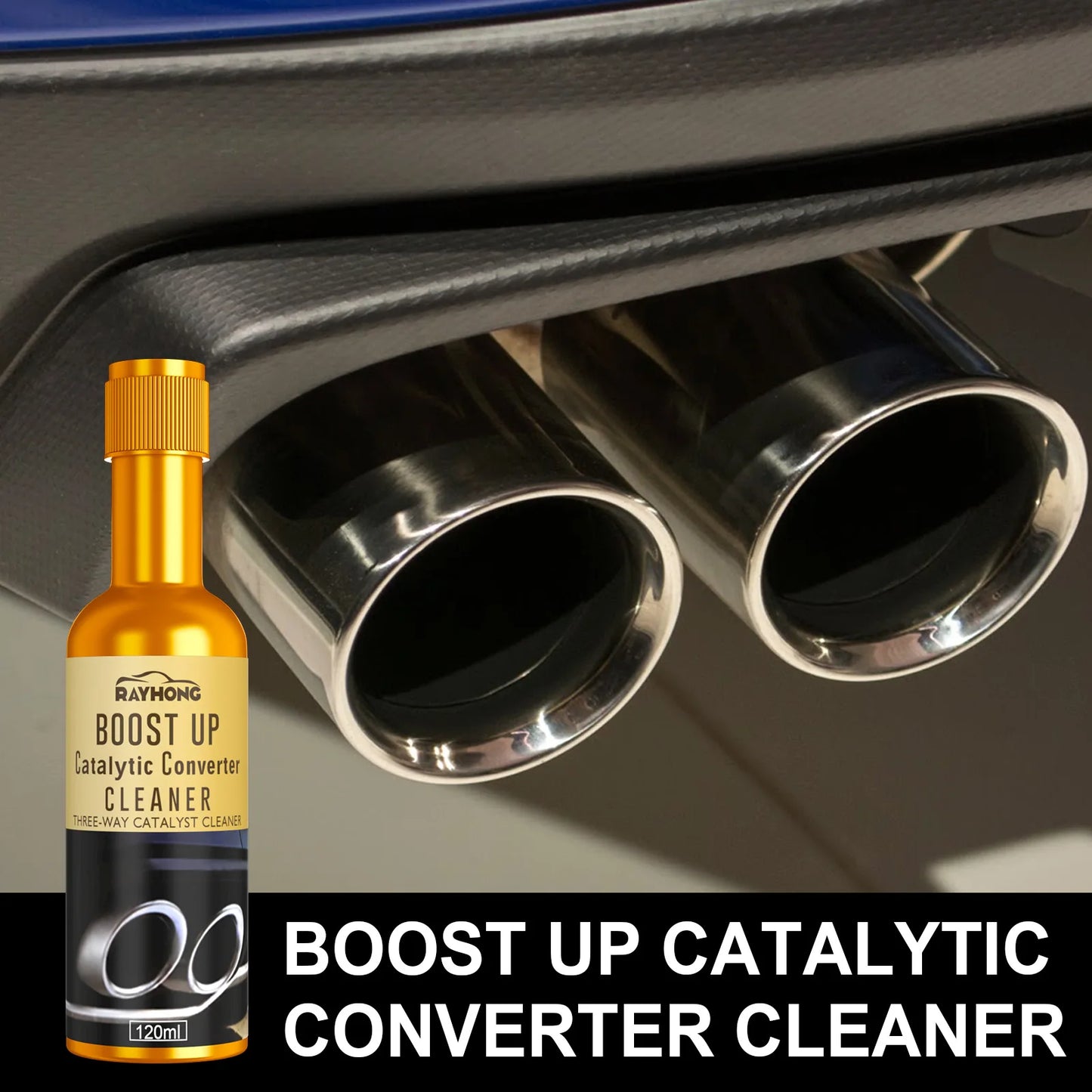 RayHong Catalytic Converter Cleaner – Carbon Removal 120ml