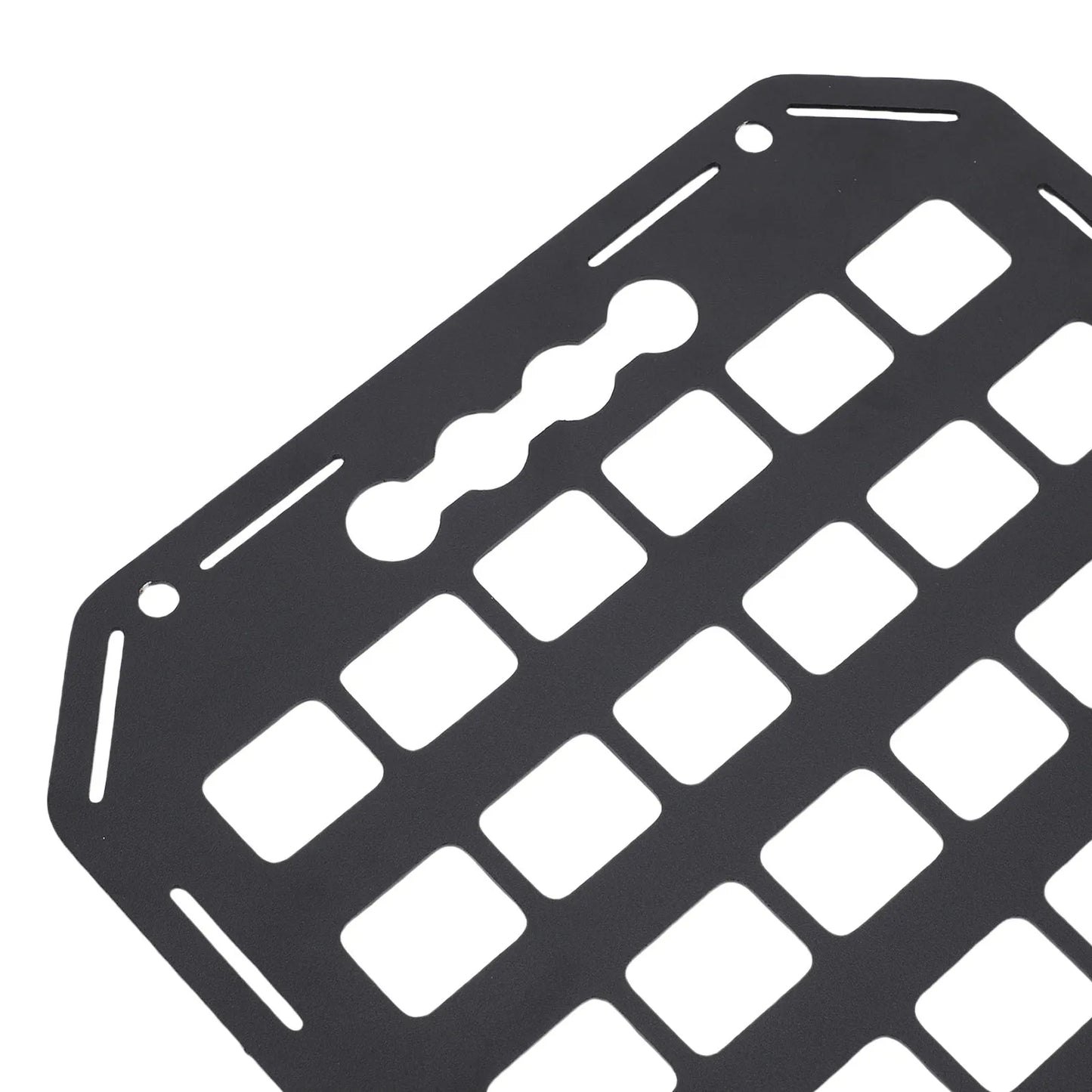 Aluminum Truck Bed MOLLE Panel 432x273mm | L Track Mount