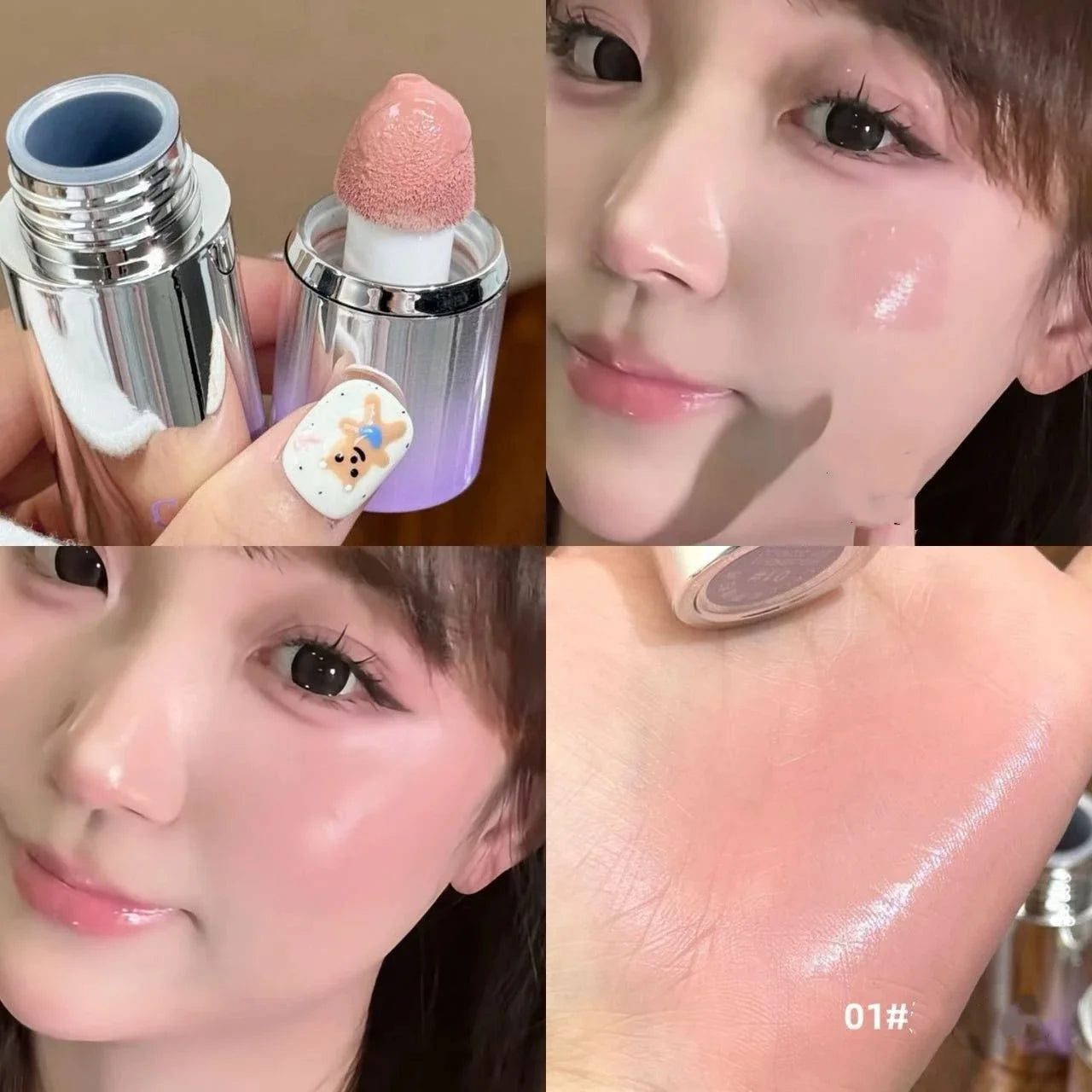 Matte Liquid Blush & Eye Tint | Korean Water-Light Finish