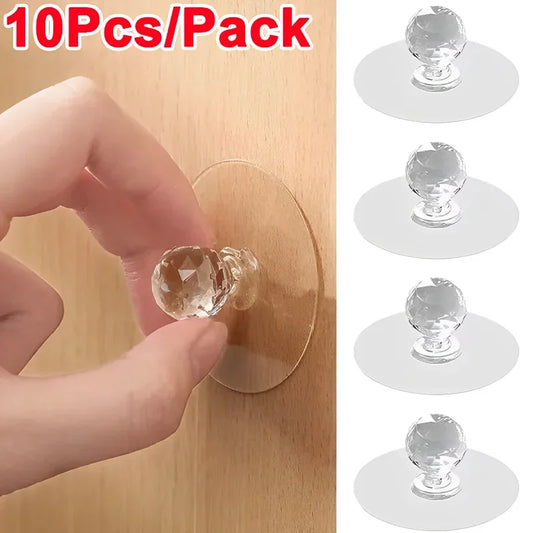 Self-Adhesive Drawer Knobs – Punch-Free Cabinet Handles 2–10pk Cabinet Drawer Knob Oasis Select