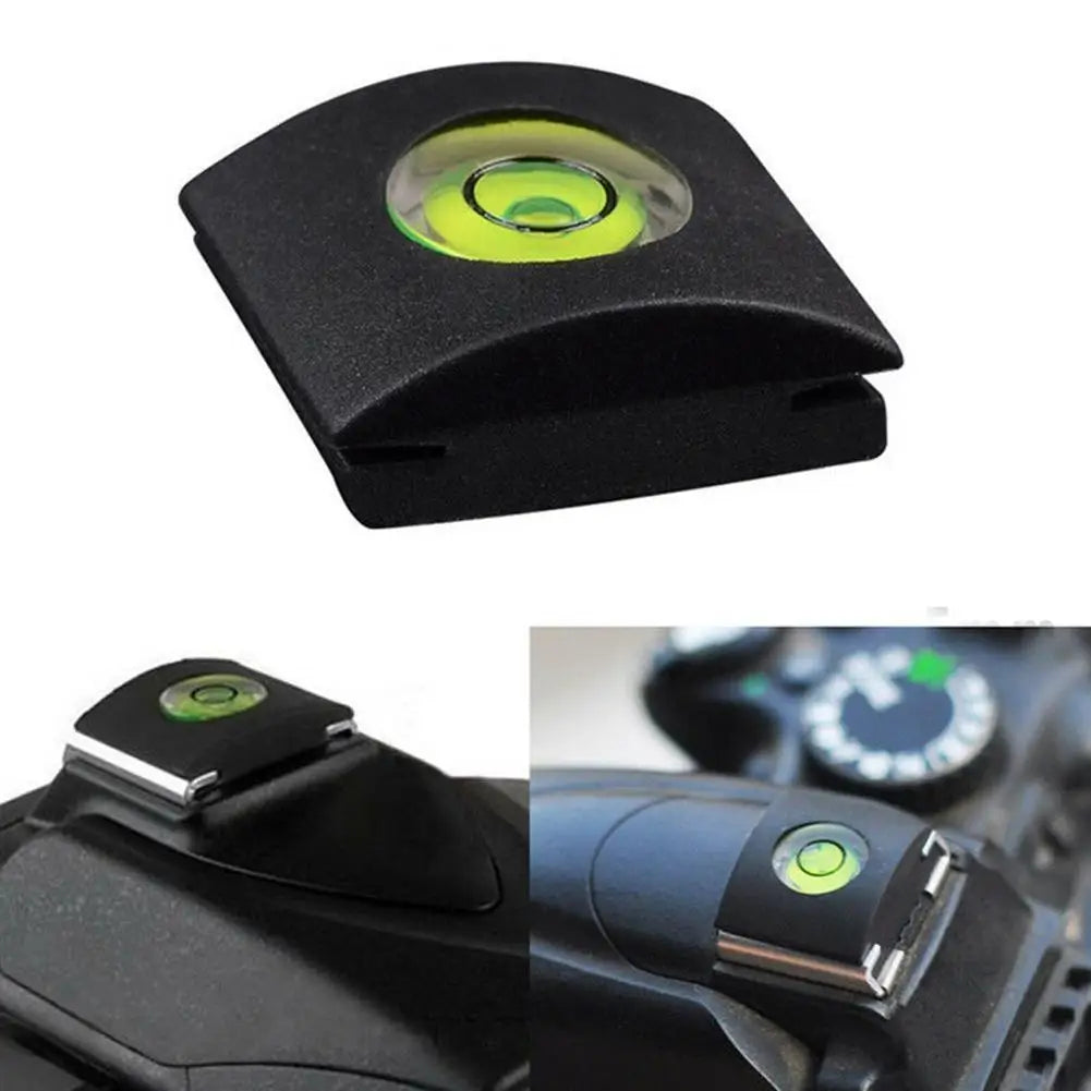 Hot Shoe Cover with Spirit Level for Canon Nikon DSLR SLR