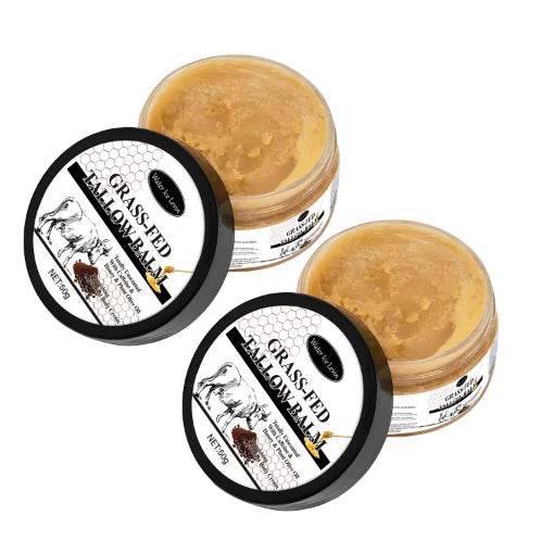 Grass-Fed Tallow Balm – Bee Venom & Caffeine Moisturizer 50g