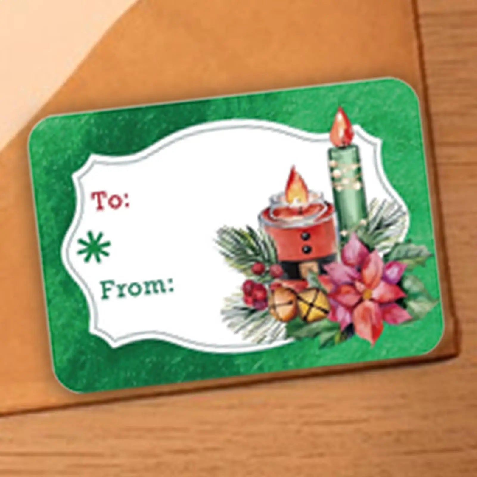 250pcs Christmas Stickers Self-Adhesive Festive Decals for Gifts Holiday Stickers Peaceful Pleasures Health and Wellness