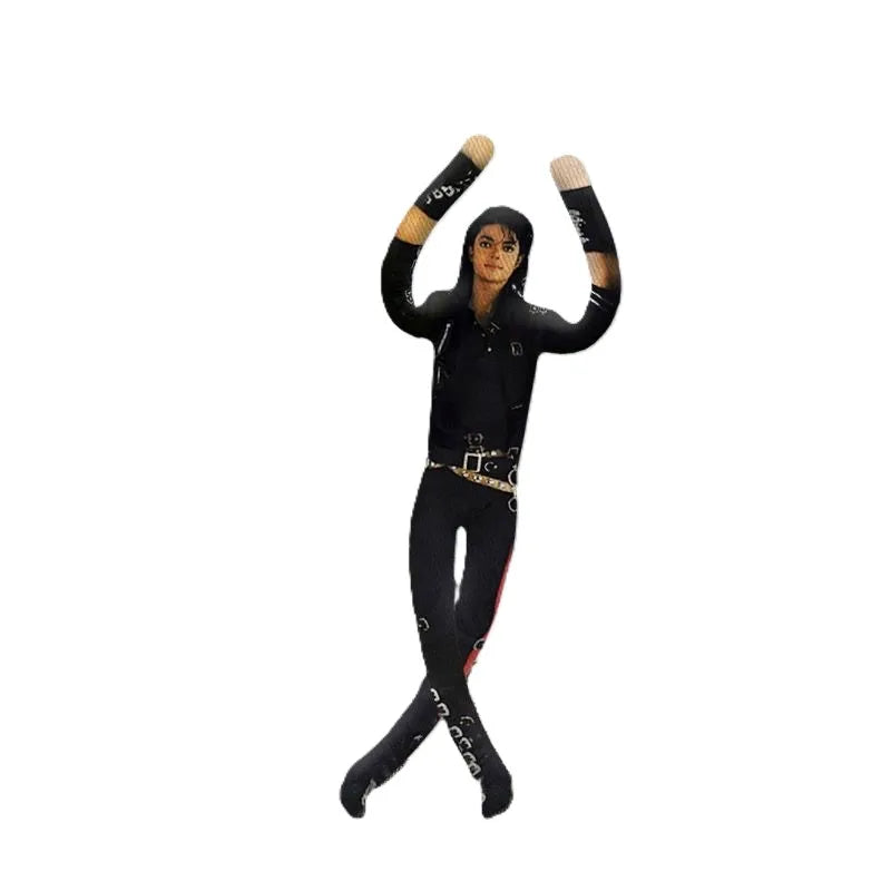 Anime Michael Jackson Cosplay Prop Doll Plush Stuffed Figure Dolls