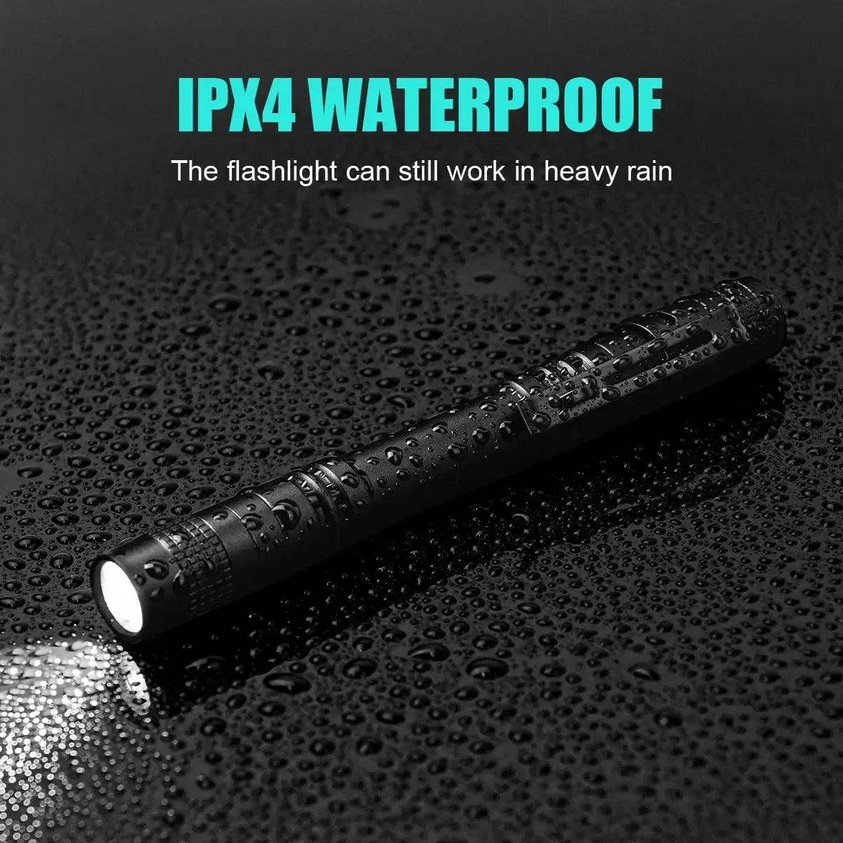 ZHIYU Mini LED Pen Flashlight – Waterproof Pocket Torch