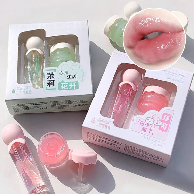YPYP Zhencui Lip Care Set – Day & Night Moisturizing Lip Balm