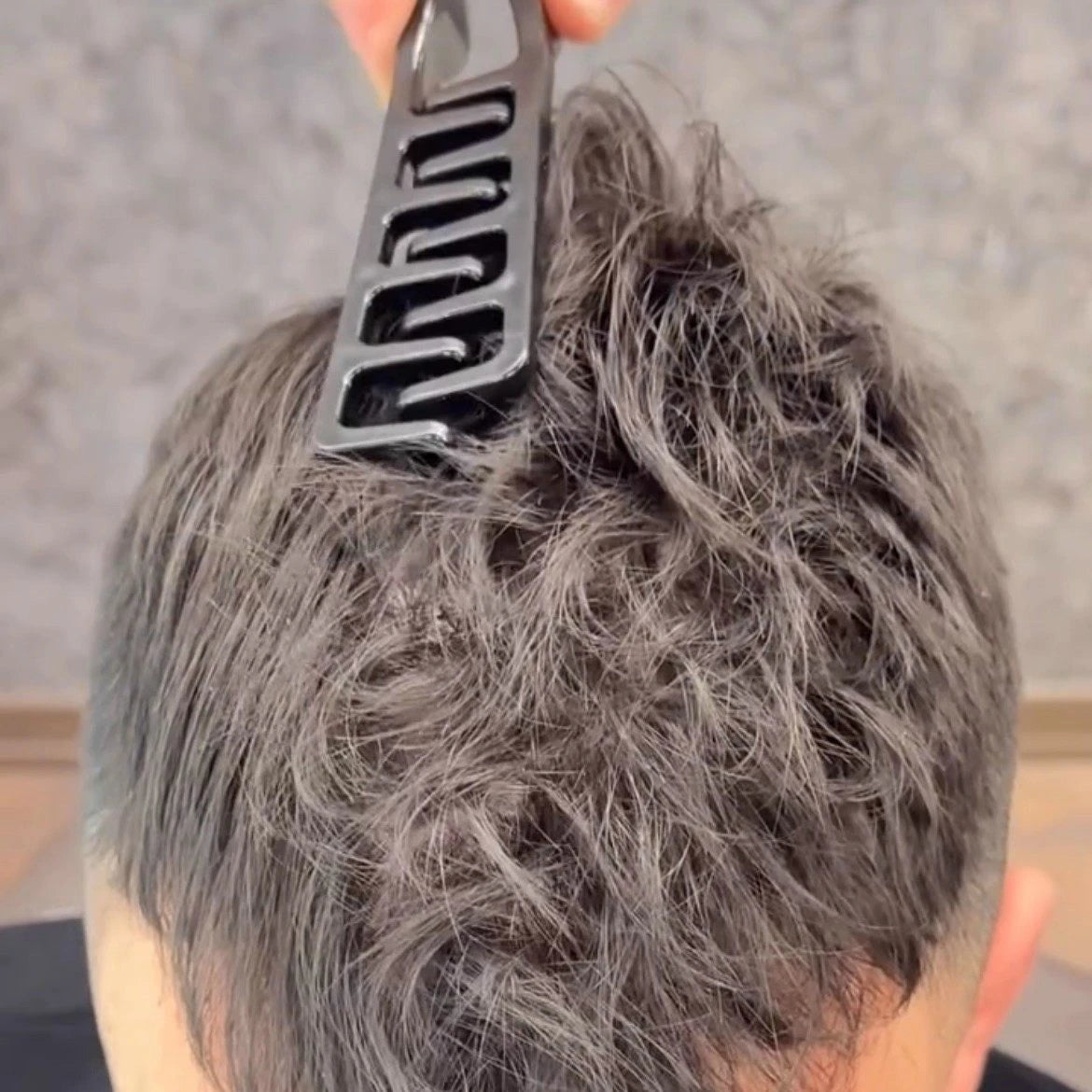 Men's Portable Styling Comb – Hair Grip, Define & Volume