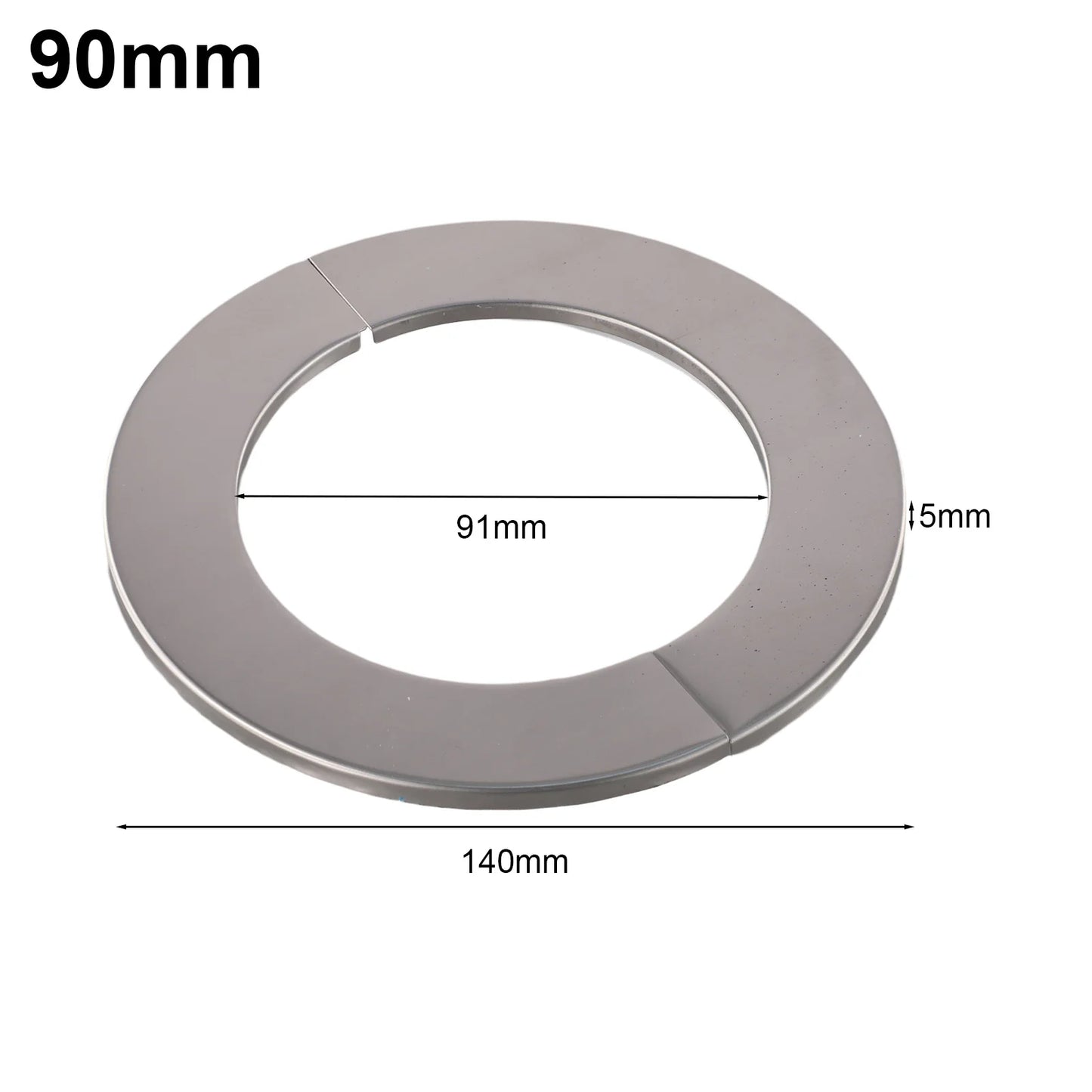 Faucet Decorative Cover Stainless Steel Round Pipe Gas Water Heater
