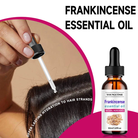 Frankincense Hair Essential Oil – Moisturizes, Softens & Reduces Hair Loss Hair Care Oil Spray Peaceful Pleasures Health and Wellness
