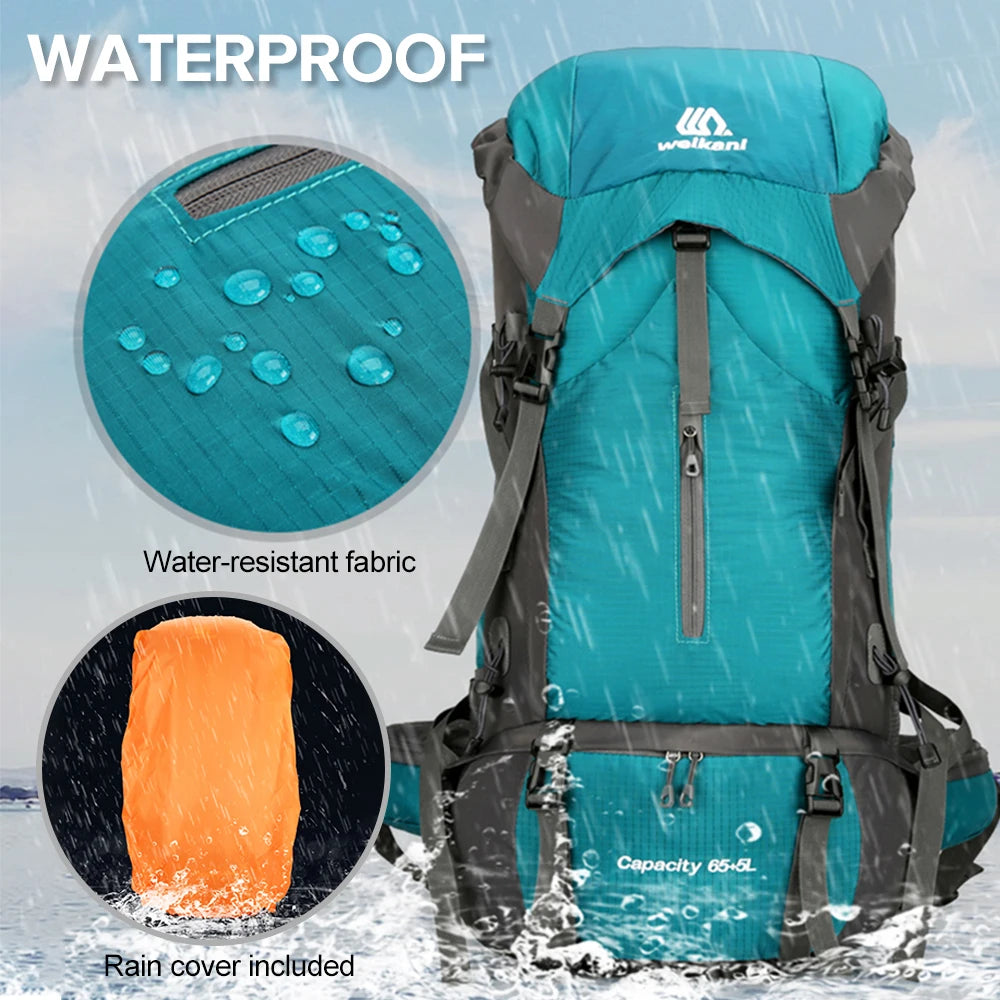 Hiking Backpack Camping Climbing Rucksack Travel Trekking